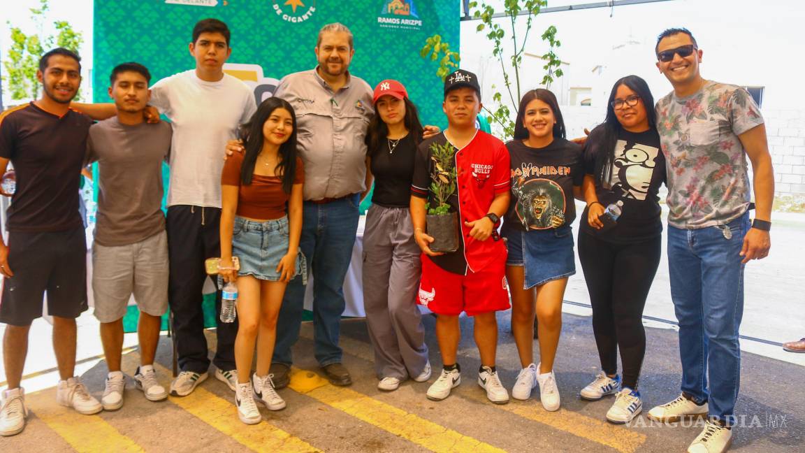 Ramos Arizpe celebra el Día Mundial del Medio Ambiente con jornada de reforestación