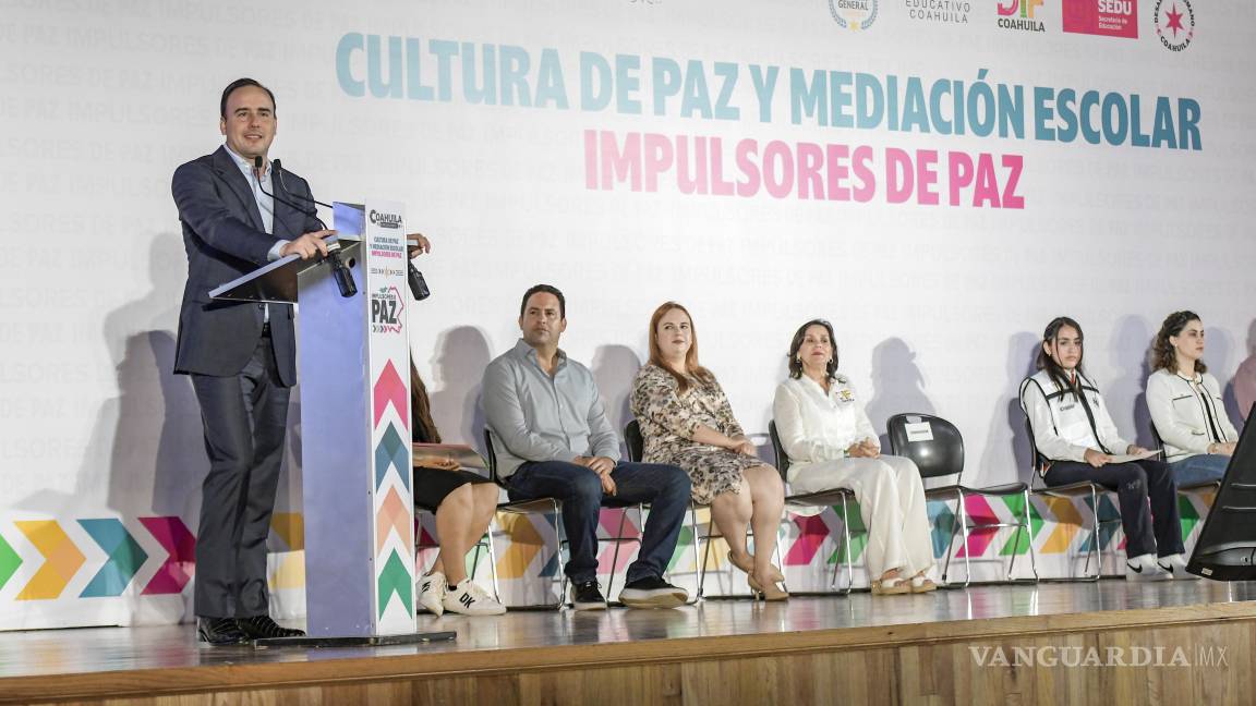 Coahuila: Buscan con ‘Impulsores de Paz’ erradicar violencia en las escuelas