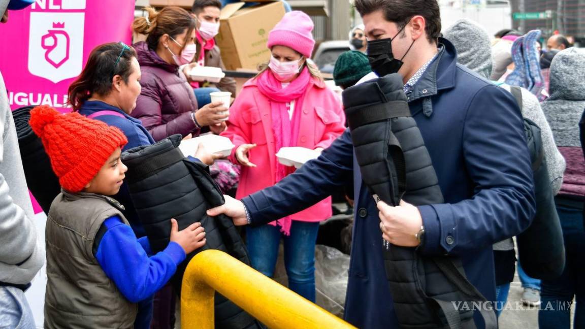 Encabeza Samuel García operativo ‘Abriga Nuevo León’ ante bajas temperaturas