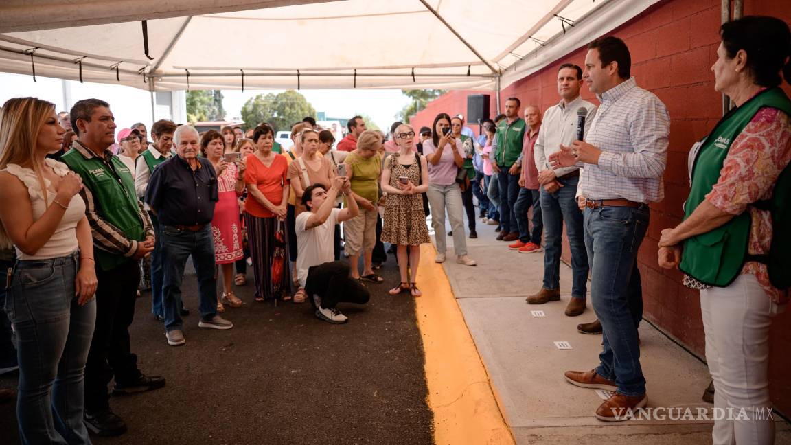 $!La obra, que incluyó banquetas nuevas, representó una inversión cercana a los 950 mil pesos.