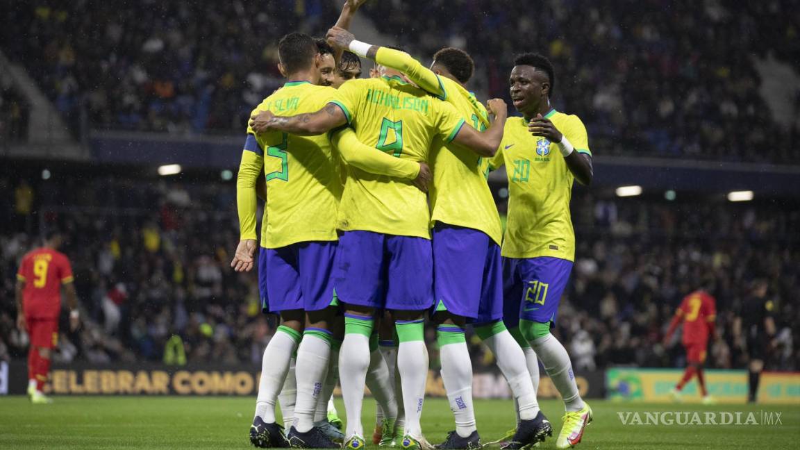 Brasil supera fácilmente a Ghana con doblete de Richarlison