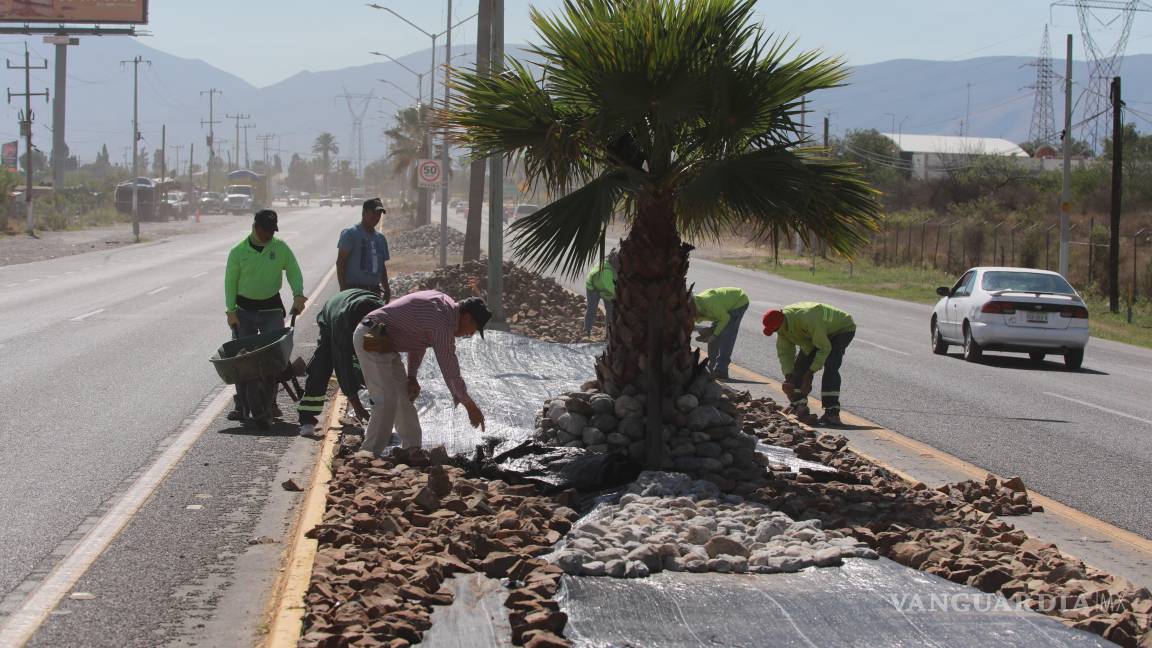 $!Completamente renovada quedó la entrada poniente a la ciudad.
