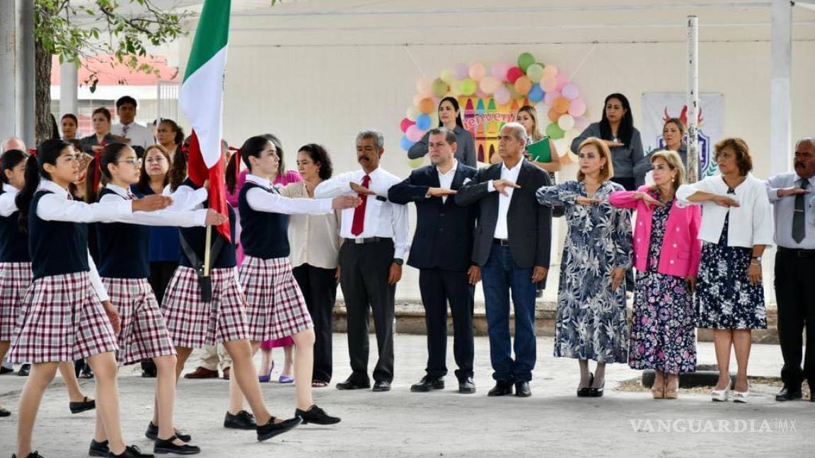 Inauguran Ciclo Escolar 2023-2024 en Escuela Normal de Monclova; celebran quinto aniversario