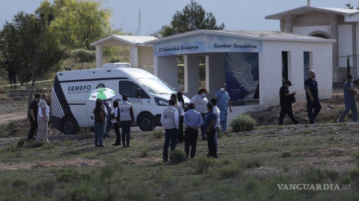 Asegura Fiscalía de Nuevo León un dron de televisora por sobrevolar exhumación de Debanhi
