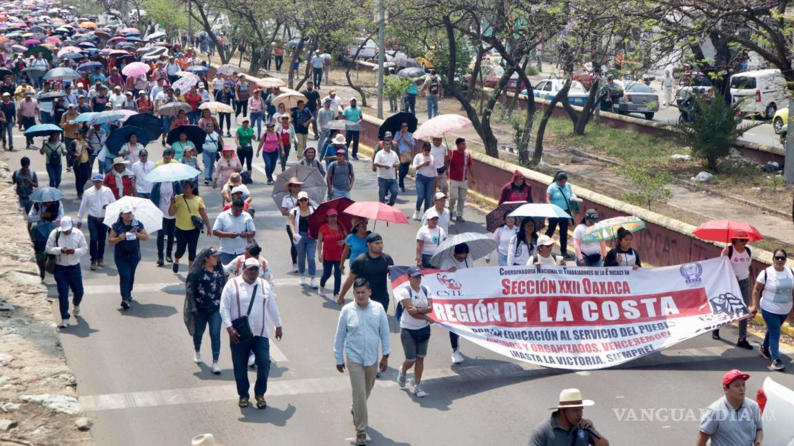 Fallecen dos maestros en plantón durante protestas del CNTE en Chiapas, exigían derechos laborales