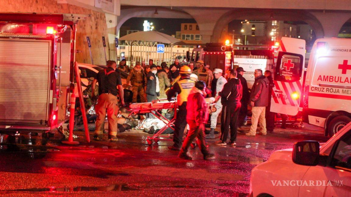 Son ocho los probables responsables por el incendio en Estación Migratoria, informa SSPC