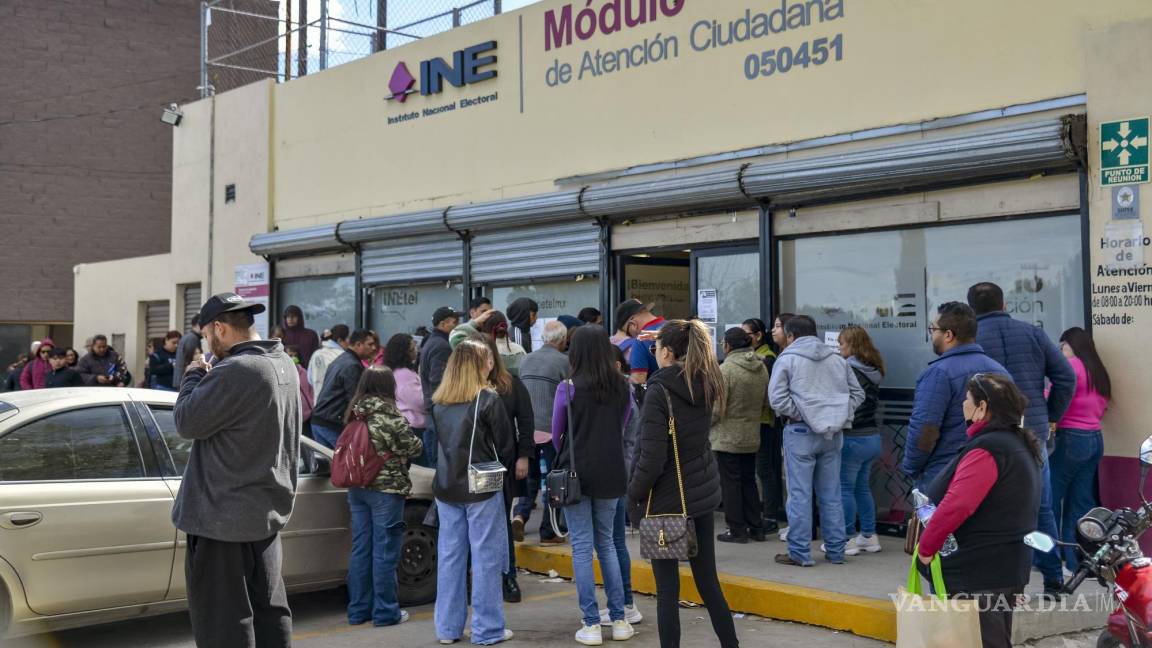 Se quedan resguardadas más de cuatro mil credenciales de elector en Coahuila; votantes no acudieron a módulos