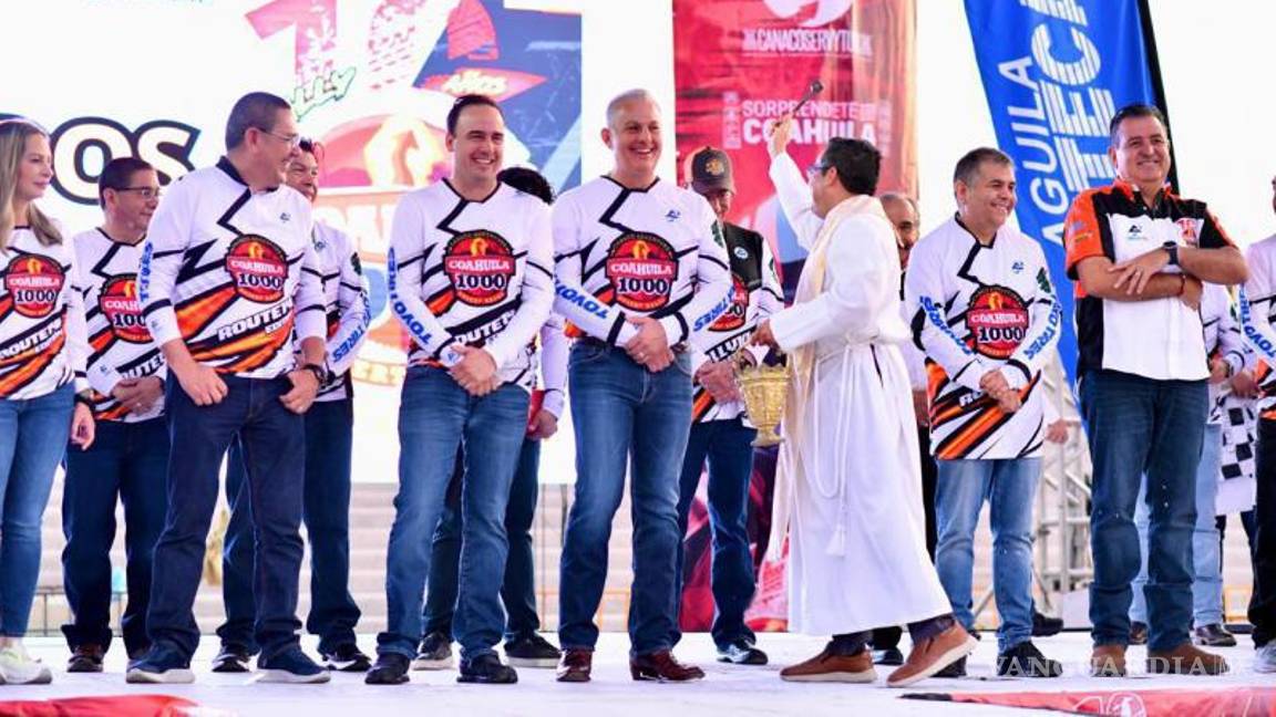 $!La carrera arrancó en Torreón y finalizará en el municipio de Saltillo.