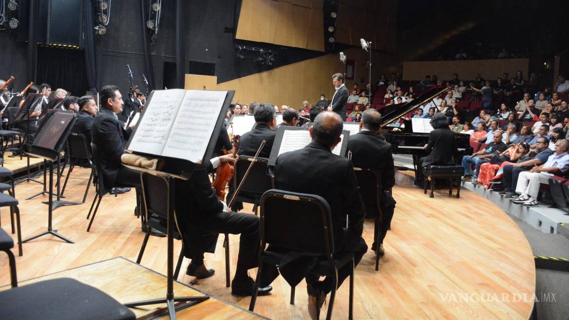 $!El concierto contó con la participación solista de Erick Ruiz Mendoza.