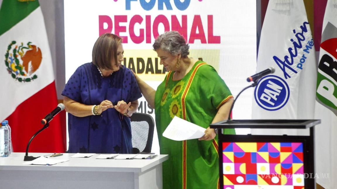 Llegará una mujer a la Presidencia en 2024, coinciden Xóchitl Gálvez y Beatriz Paredes