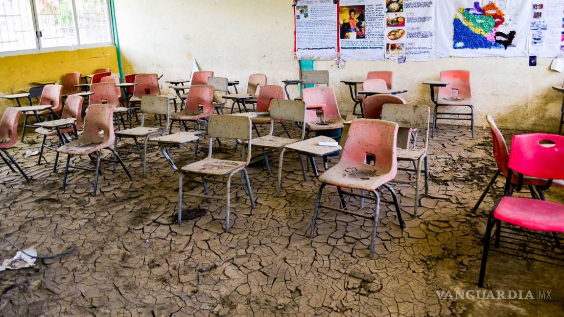 Guerrero: más de 214 mil estudiantes podrían perder ciclo escolar a causa de las escuelas destruidas por ‘Otis’