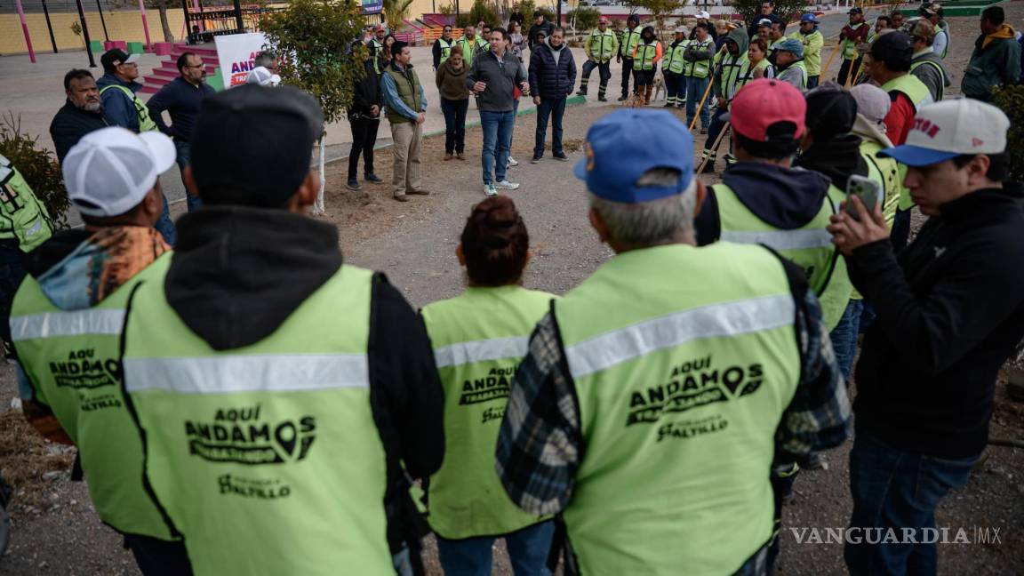 Impulsa Alcalde de Saltillo la rehabilitación de plazas públicas