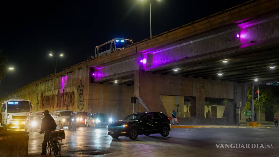 Ramos Arizpe se ilumina de morado para conmemorar el Día Internacional de la Mujer