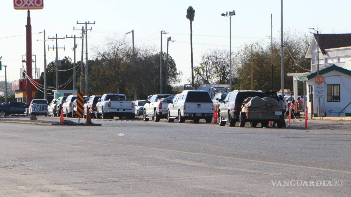 Optan paisanos por Coahuila para regresar a casa en Navidad, aumenta Tránsito en la Frontera