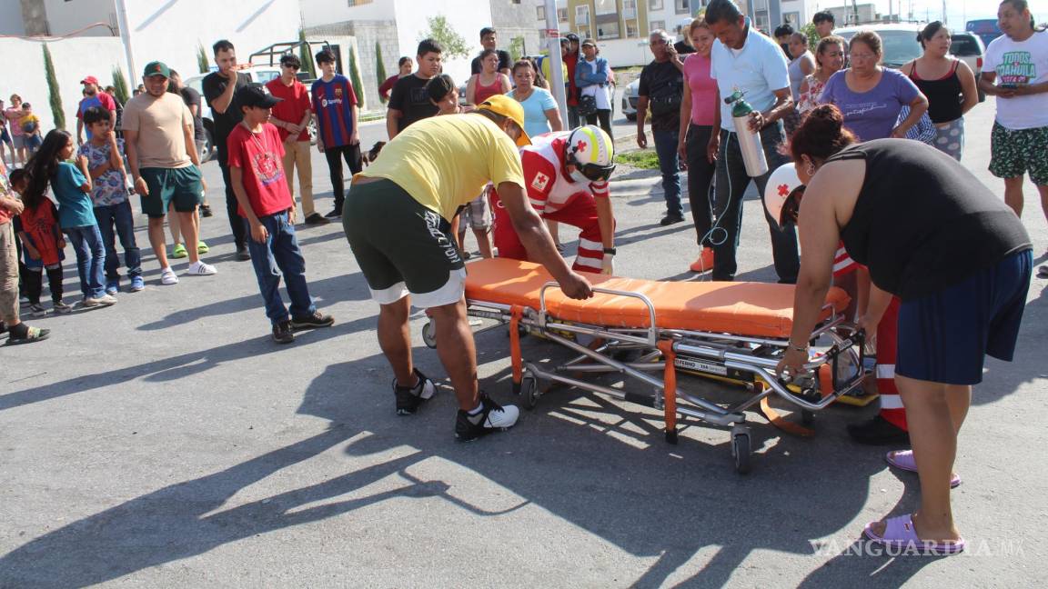 Fallece joven en accidente en moto en Saltillo; sus dos acompañantes están graves