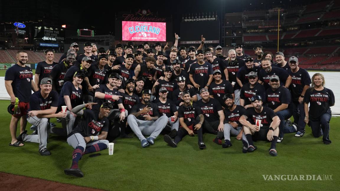 ¡Guardians están en Playoffs de la MLB! Cleveland ‘amarra’ la División Central de la Liga Americana