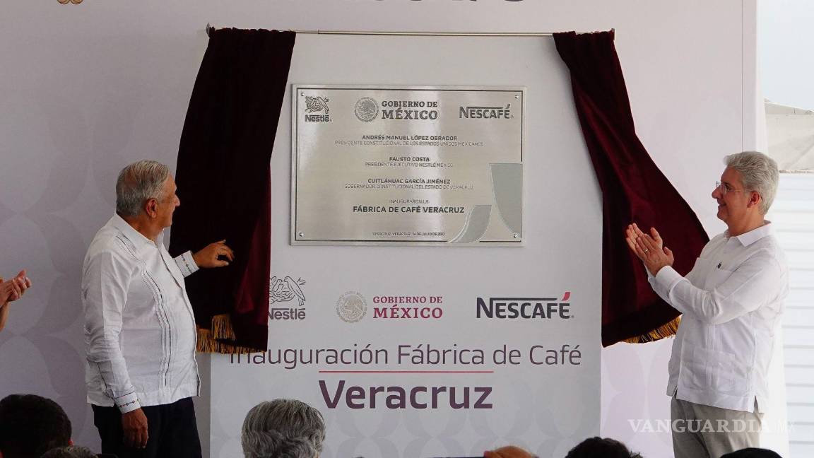 $!Inauguración de la nueva Planta Nescafé en Veracruz.