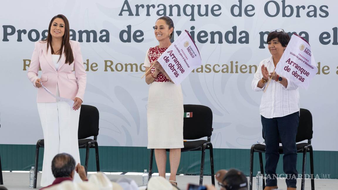 $!La presidenta Claudia Sheinbaum Pardo encabeza el Arranque de Obras del Programa de Vivienda para el Bienestar en Rincón de Romos | Foto: El Universal