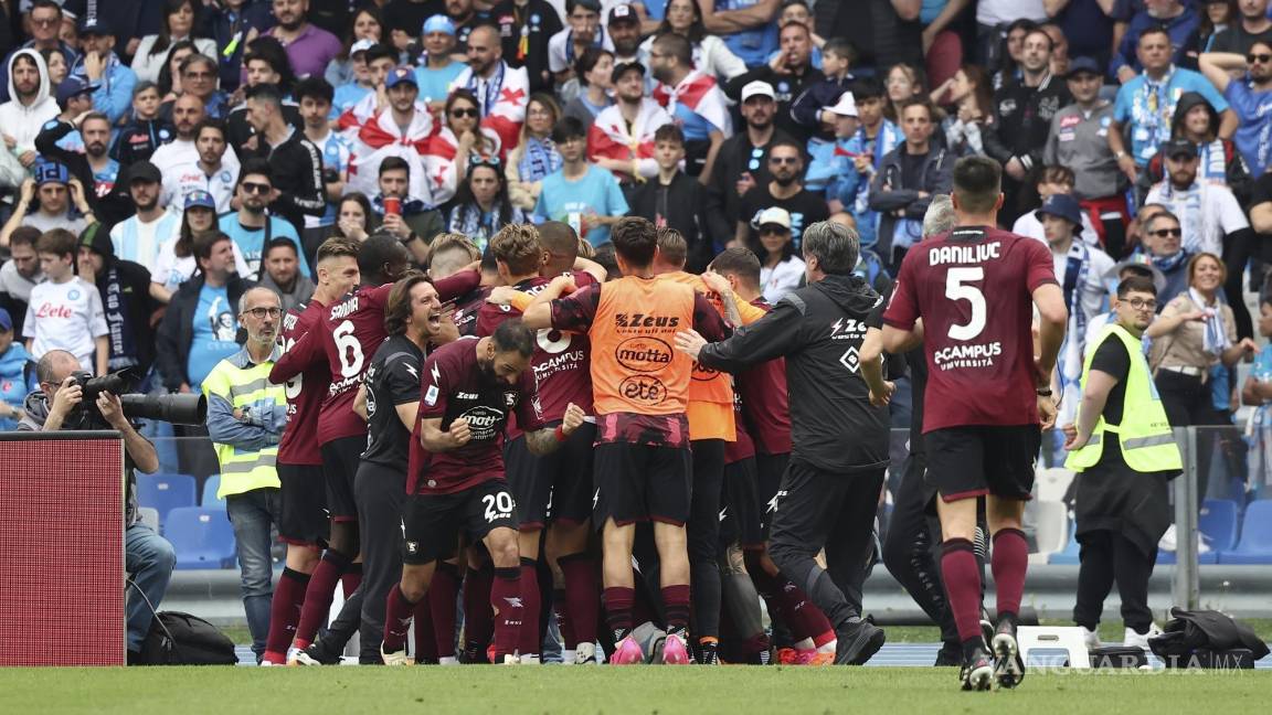 $!El gol del senegalés Boulaye Dia enmudeció a un repleto Diego Armando Maradona.