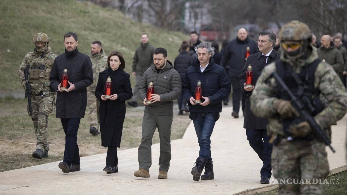 Ucrania recuerda a las cientos de víctimas de la masacre rusa en Bucha