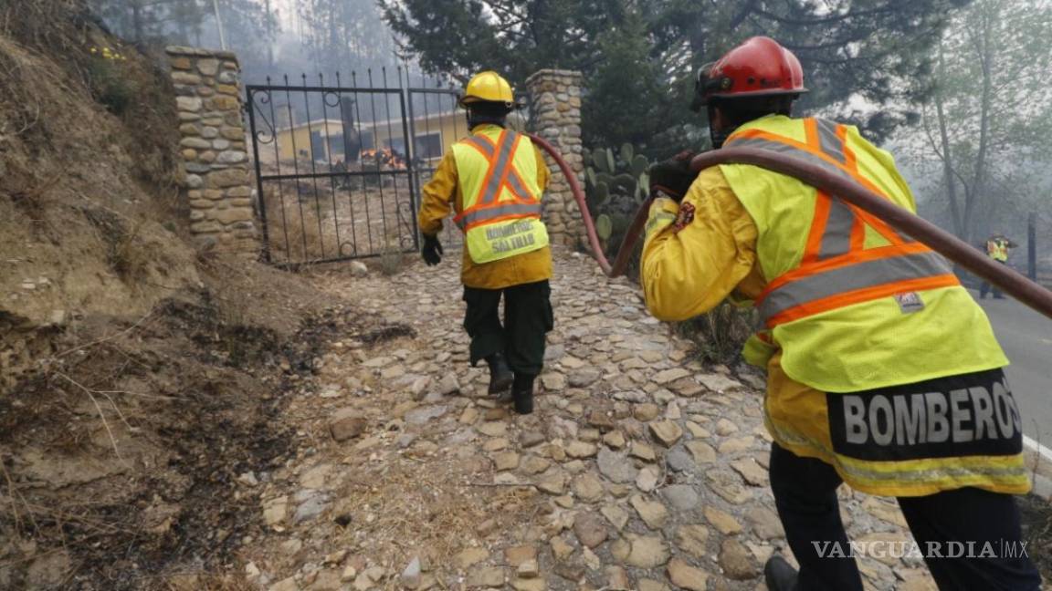 Se suman Protección Civil y Bomberos a prevención de incendios en Saltillo