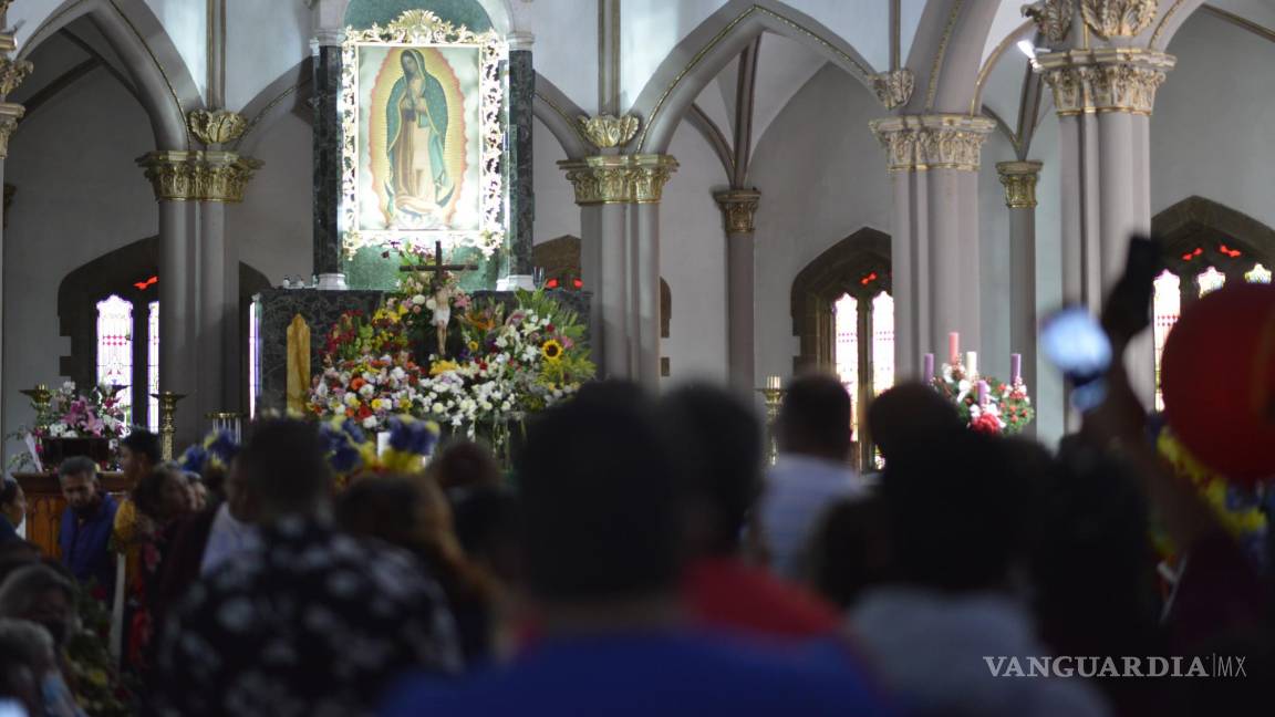 Mañana comienzan en Saltillo los 46 rosarios a la Virgen de Guadalupe