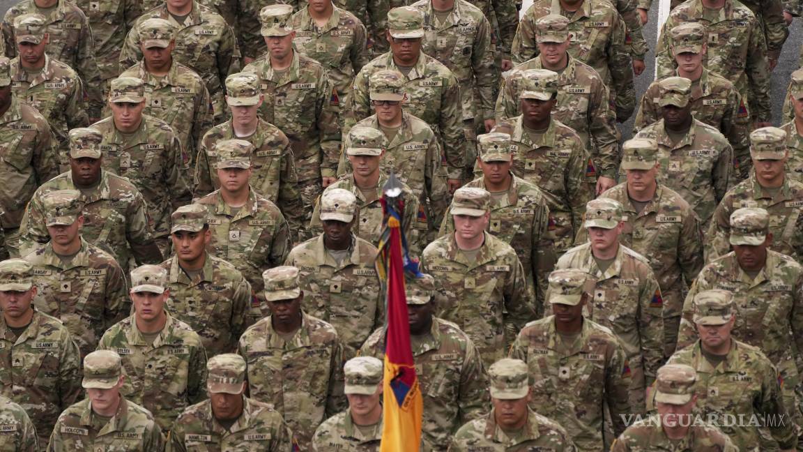 $!Este despliegue, poco común en la Unión Americana, coincide con el conflicto entre Irán e Israel, así como los operativos contra migrantes en California.