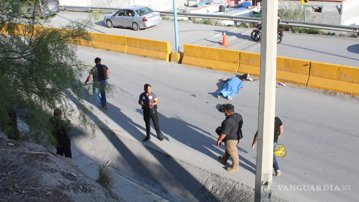 Muere joven motociclista tras brutal accidente en Ramos Arizpe