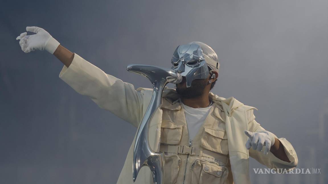 $!Un momento del concierto del artista estadounidense The Weeknd en Madrid (España) dentro de su gira After Hours Til Dawn Tour, el 19 de julio de 2023. EFE/ Juanjo Martin