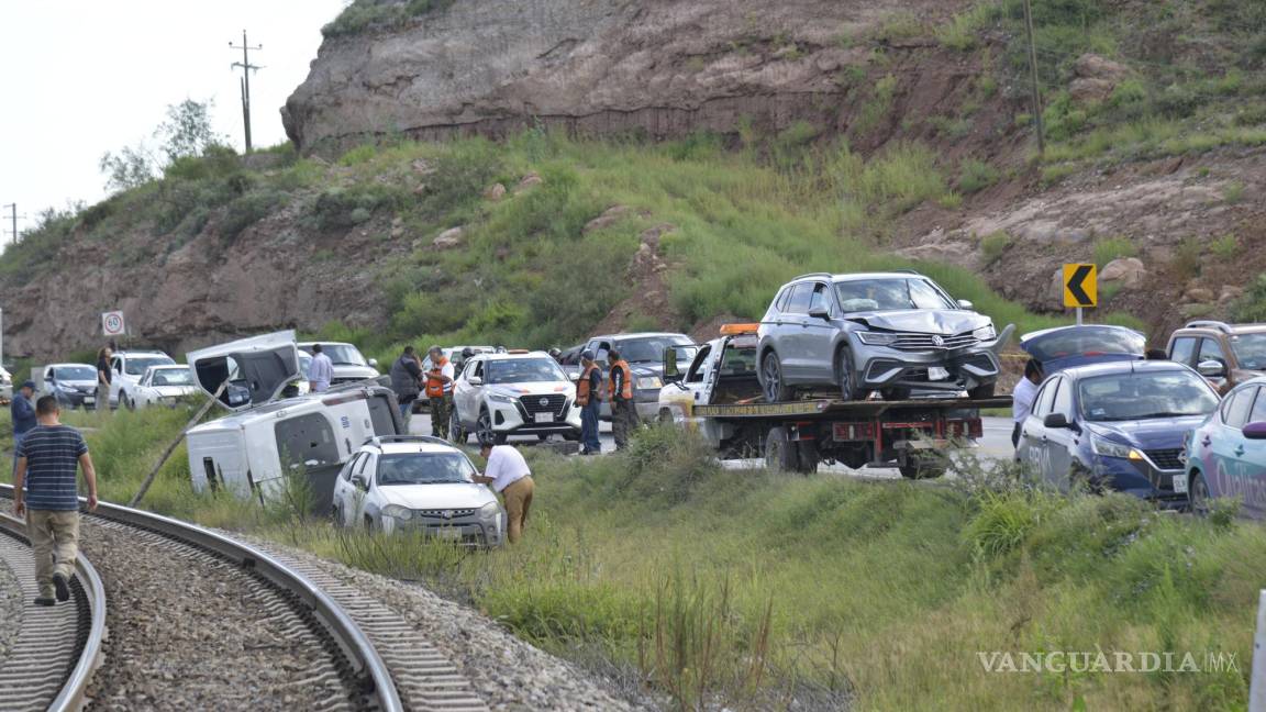 Saltillo: ante constantes accidentes, urgen rehabilitación en la carretera a Derramadero