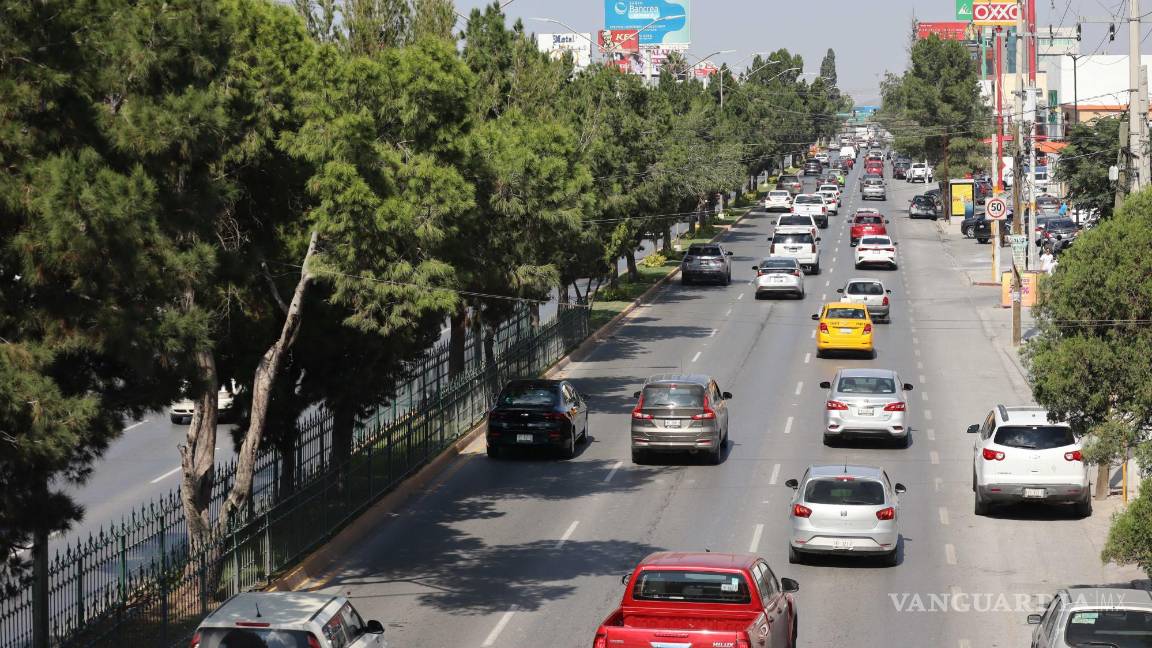 $!El municipio de Saltillo anunció este año la inversión para remodelar el bulevar V. Carranza, intervención que tendría lugar a partir del siguiente año.