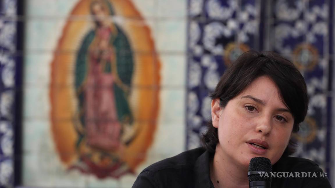 $!La directora de Inserta, Estefanía Vela, participa hoy, durante una rueda de prensa en Ciudad de México (México).