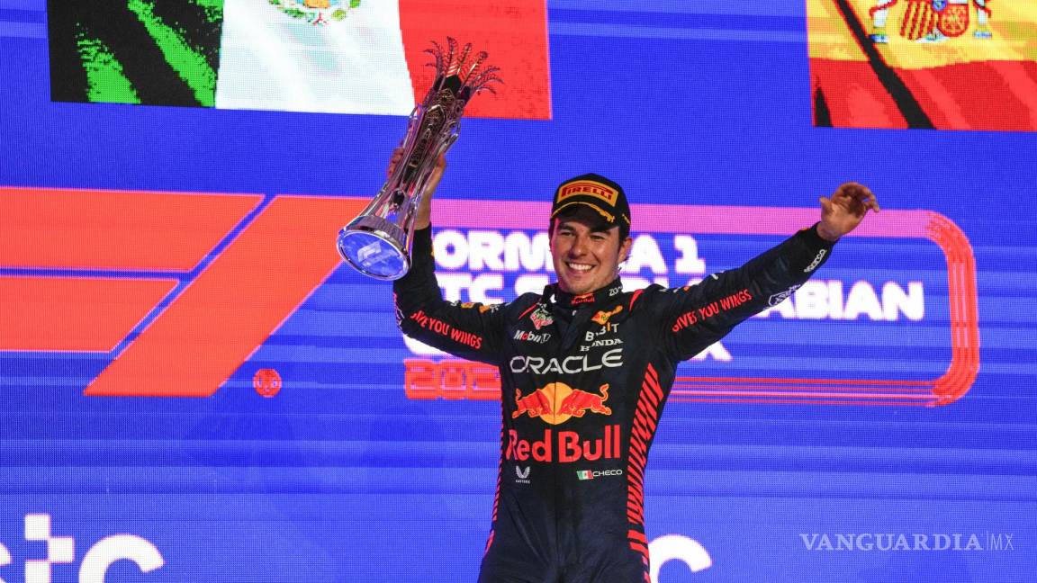 ¡Ya llegó, ya llegó, ‘Checo’ el vencedor!: Pérez gana GP Arabia Saudita y suma 5 triunfos en la F1