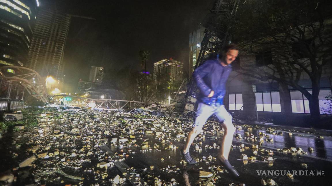 Huracán Milton deja 3 millones de personas sin electricidad y genera 150 tornados en Florida