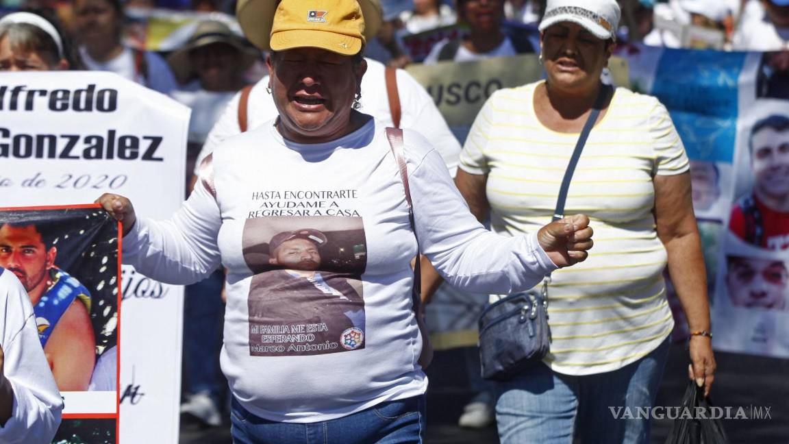 $!Marchan madres en la CDMX por sus desaparecidos; condenan omisiones de la autoridad