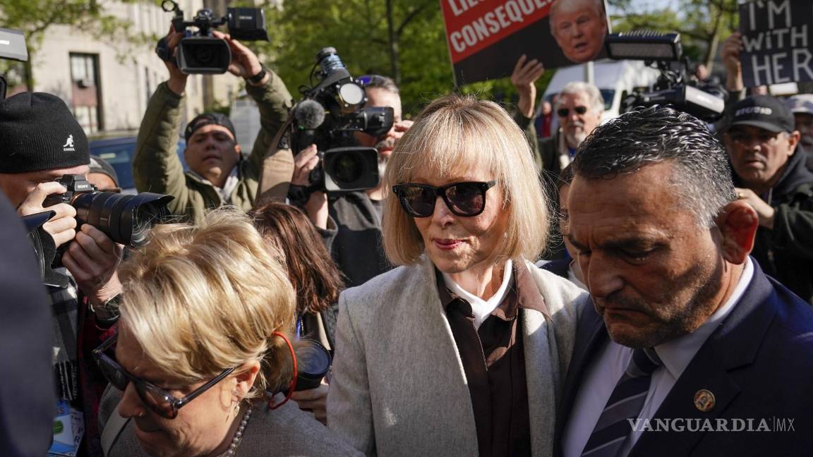 $!Tras conocerse la acusación, Trump ha respondido que es una historia fraudulenta de parte de la escritora.