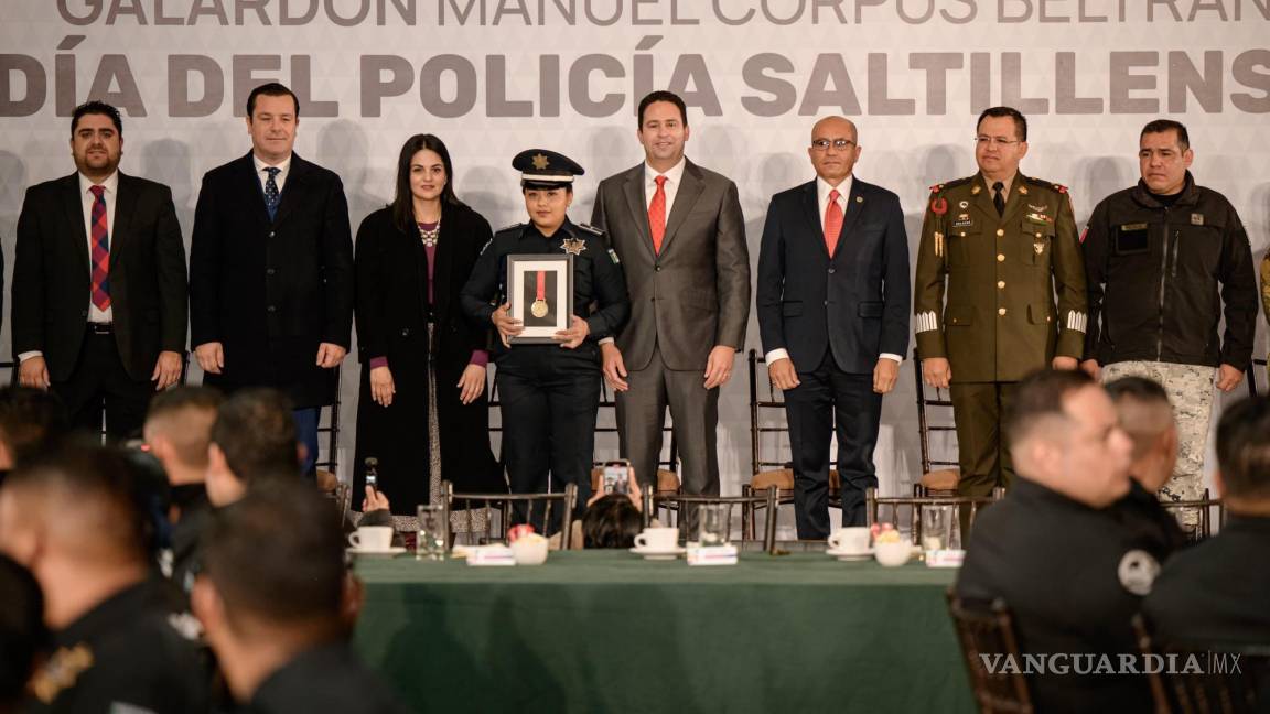 ‘Estamos orgullosos de nuestra Policía, la segunda más efectiva y la tercera más confiable del País’, dice el Alcalde de Saltillo