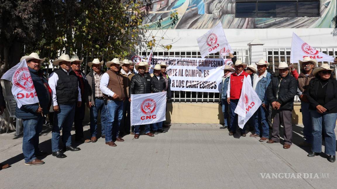 Saltillo: campesinos exigen a la Federación el pago de 25 mdp del programa ProCampo pendiente