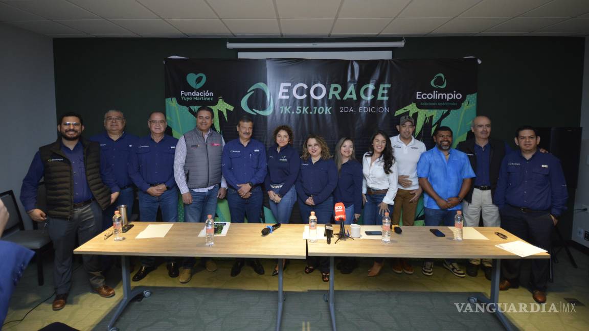 $!Los organizadores de Grupo Ecolimpio y ChronoSport presentaron la segunda edición de la carrera, destacando su enfoque familiar y benéfico.