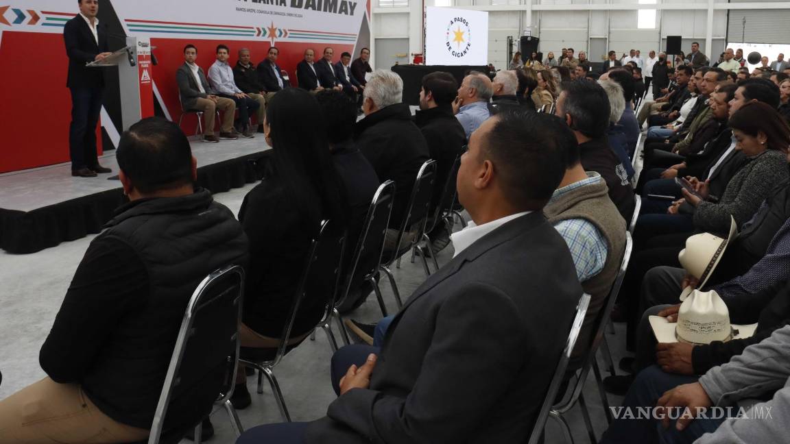 $!La inauguración de la quinta planta de Daimay en Ramos Arizpe promete 800 empleos, fortaleciendo la economía local y consolidando la presencia de la empresa en la región.
