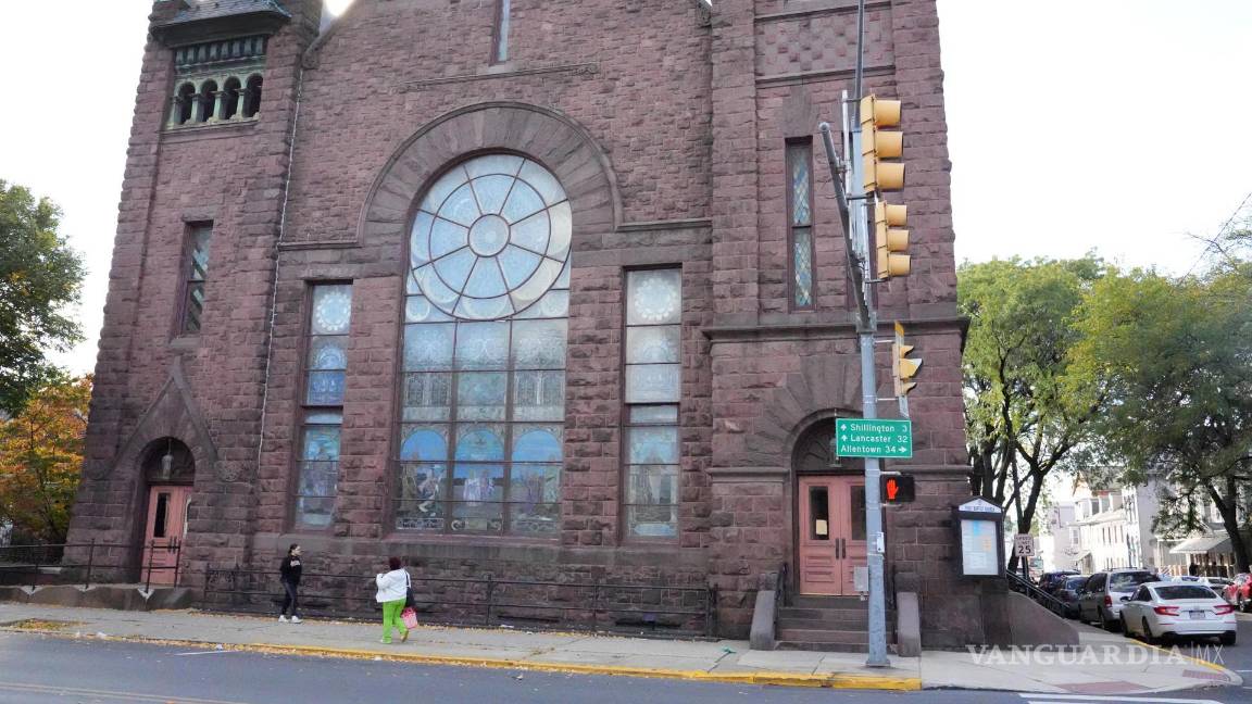 $!Fotografía de la Primera Iglesia Baptista de Reading, Pensilvania.