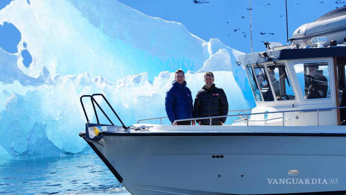 El rey danés visita Groenlandia; país que Trump busca anexar a los Estados Unidos