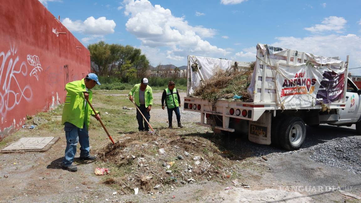 Municipio de Saltillo refuerza limpieza y bacheo para mejorar espacios públicos
