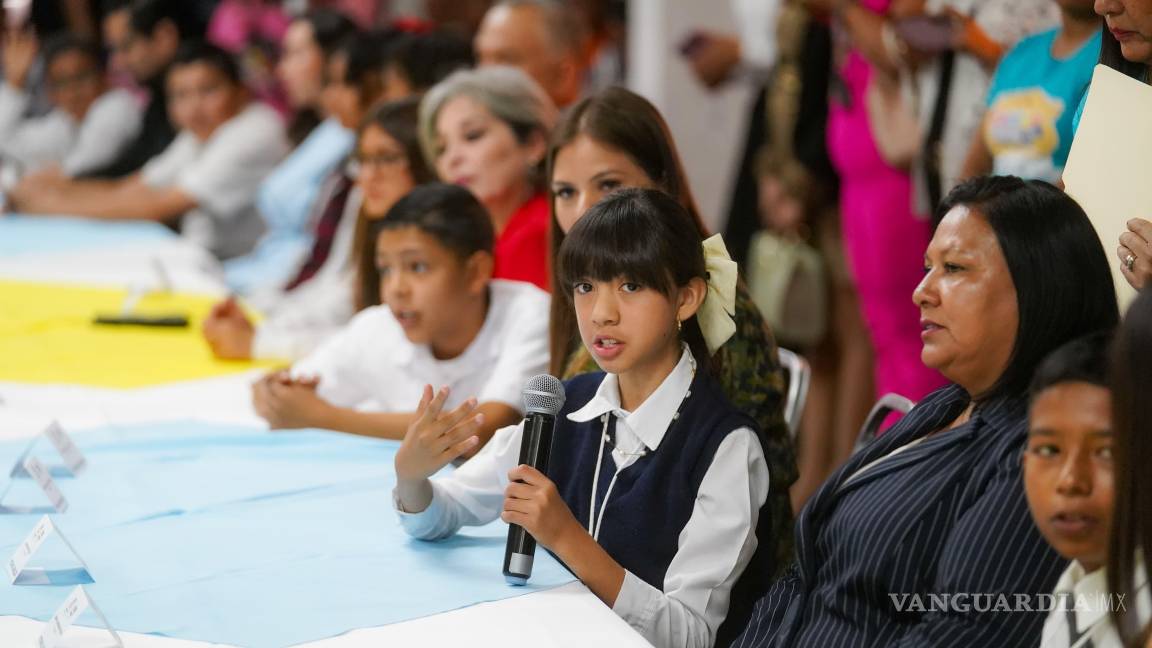 $!Integrantes del Cabildo Infantil proponen plantar árboles en sus comunidades como acción para combatir el cambio climático.