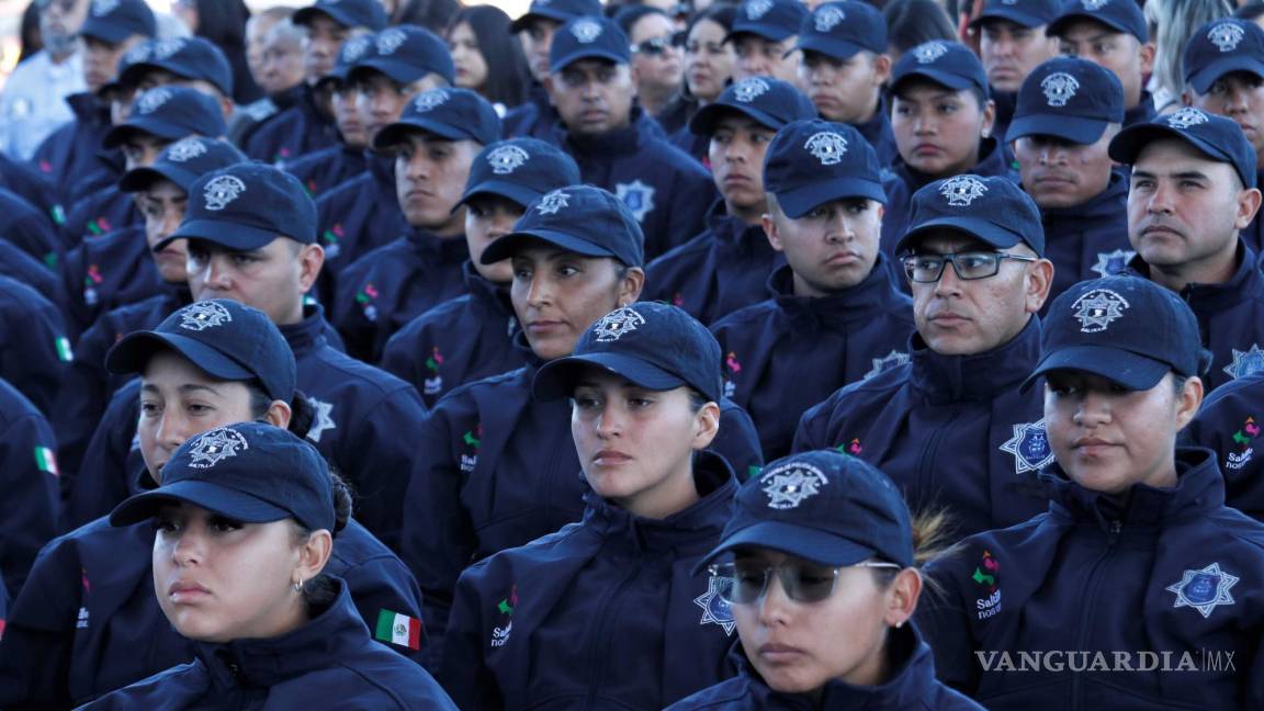 Se gradúan 68 cadetes de la Policía de Saltillo con nuevo modelo de formación integral