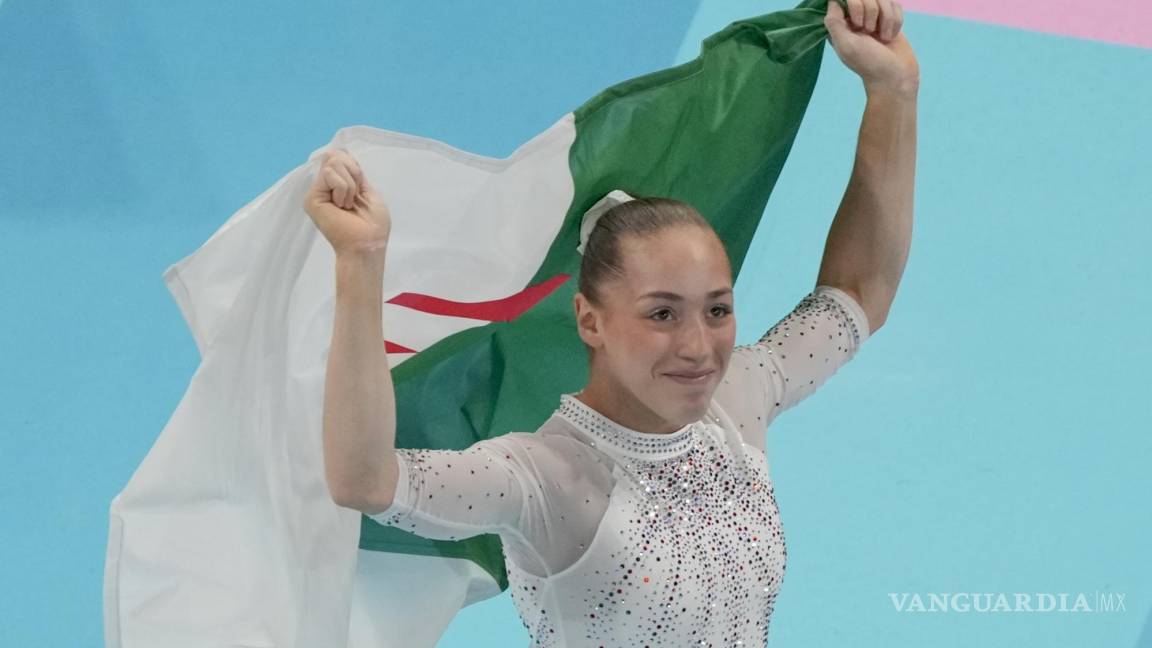 Kaylia Nemour hace historia con primera medalla de oro para Argelia en gimnasia