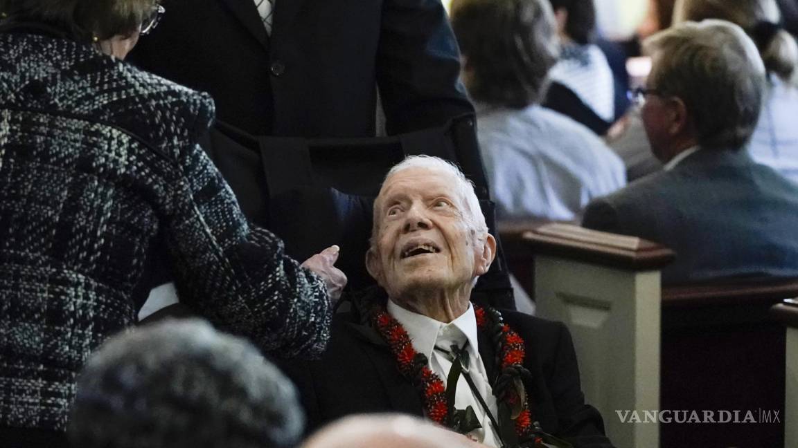 Con 99 años, el expresidente Jimmy Carter espera poder votar por Kamala Harris