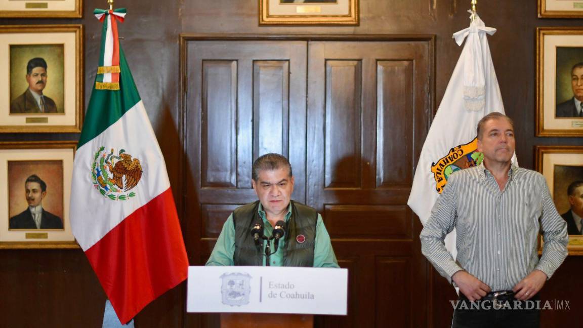 $!Resaltó que la entidad está tranquila, que “la fuerza laboral está en su chamba, la fuerza magisterial está en lo que le toca hacer. Las fuerzas sindicales de Coahuila amanecen trabajando también hoy”.