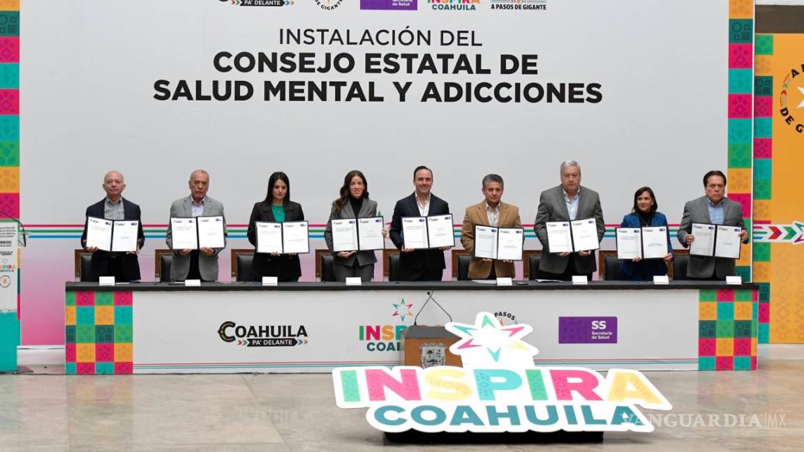 Arranca Consejo Estatal de Salud Mental en Coahuila