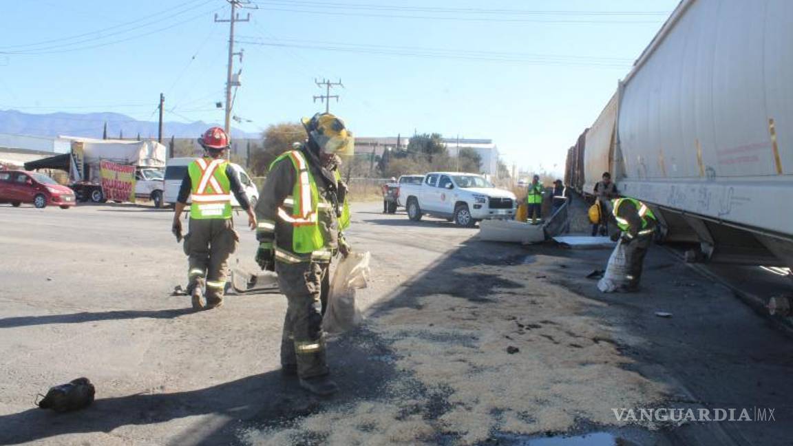 $!El incidente afectó la circulación por más de dos horas.